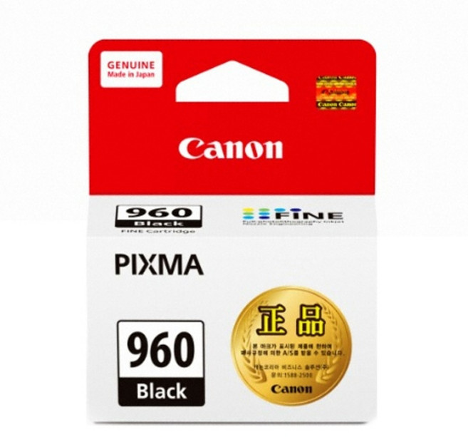 (Canon) 정품잉크 PG-960BK 검정 (TS5391/표준용량), 1개