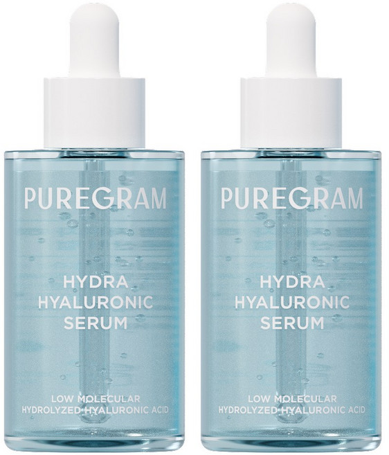 퓨어그램 저분자 히알루론산 세럼 수분 50ml, 2개