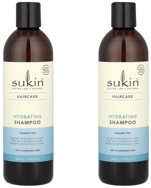 수킨 하이드레이팅 샴푸 500ml 2개 헤어 케어 건성 모발 관리 - 쿠팡