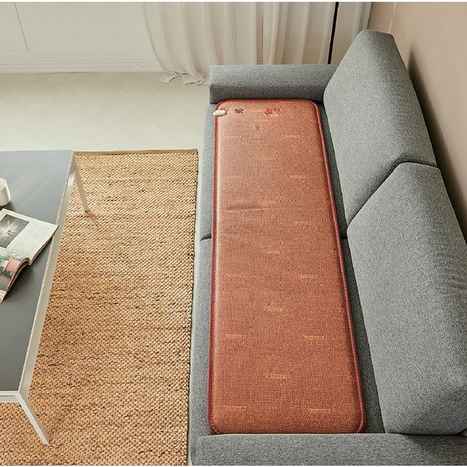 한일의료기 두꺼운 방수 전기방석 4인 매트 쇼파매트 50x 170(cm), 상세페이지참조, 1