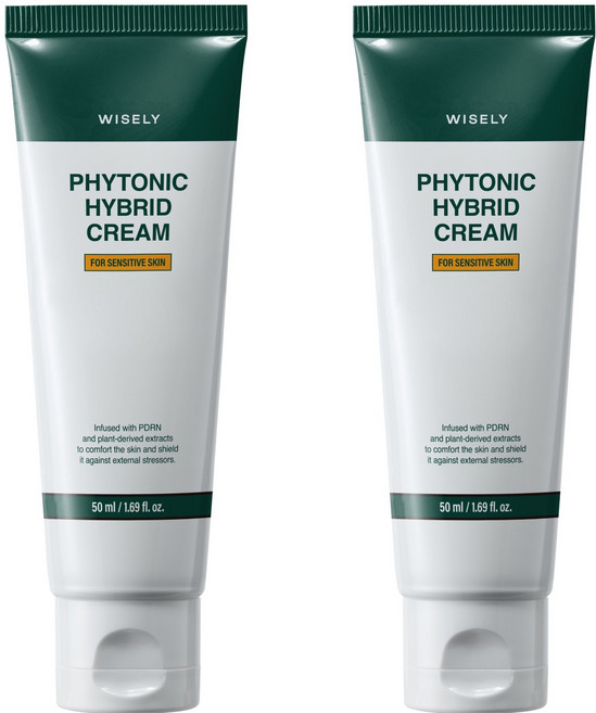 와이즐리 자연유래 피부보호 솔루션 파이토닉 민낯 크림, 2개, 50ml