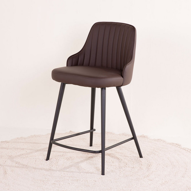 가구느낌 시엘바체어 아일랜드식탁 홈바, 시엘바체어-브라운., 1개