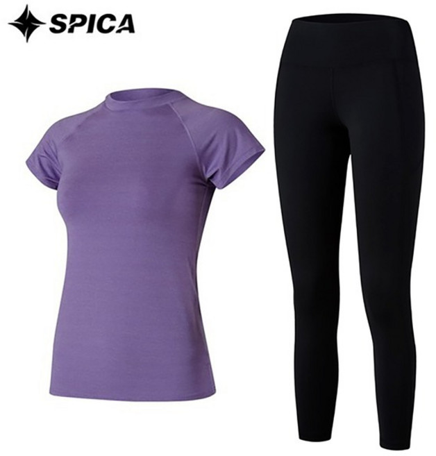 스피카 여성용 요가복세트 티셔츠 + 레깅스 SPA524503