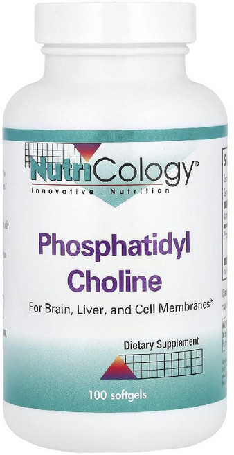 뉴트리콜로지 포스파티딜 콜린 Phosphatidyl Choline 소프트젤 100정, 1개