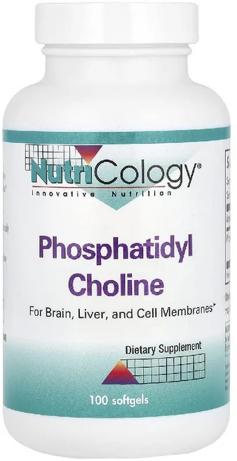 뉴트리콜로지 포스파티딜 콜린 Phosphatidyl Choline 소프트젤 100정, 1개 - 쿠팡