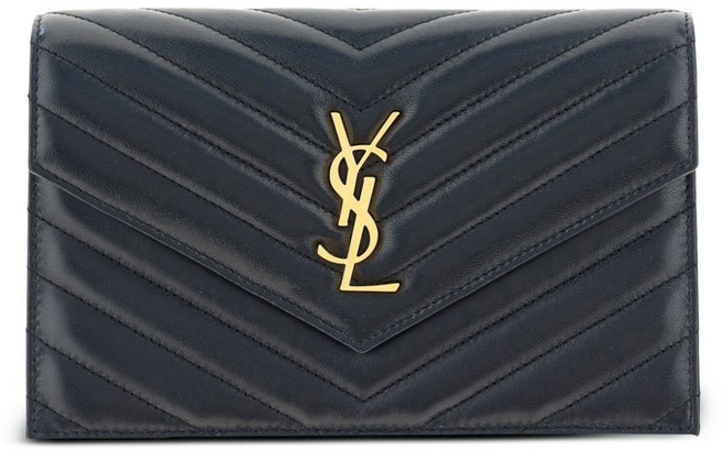 생로랑 엔벨롭 체인 지갑