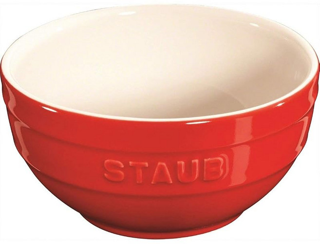 staub 스토우브 볼 체리 12cm 세라믹 보울 내열 도자기 전자레인지 대응 일본판매품 Ceramic Bowl 40510-794, 1개, 상세페이지 참조