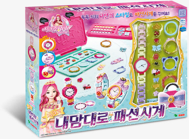 영실업 시크릿쥬쥬 내맘대로 패션시계, 1개