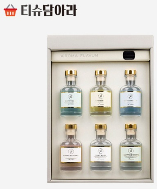 에이로마 골드에디션 디퓨저 50ml 6종세트, A세트, 1개