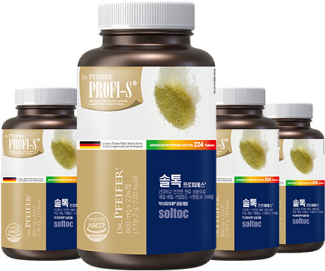 솔톡 800mgx 224정 유산균 배변활동도움 장건강 쾌변 알로에전잎 식이섬유, 4개, 179.2g