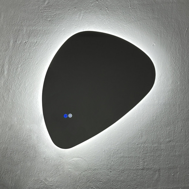 에브리윅 붙이는 욕실 led 거울 간접조명 대형 비정형 안개제거