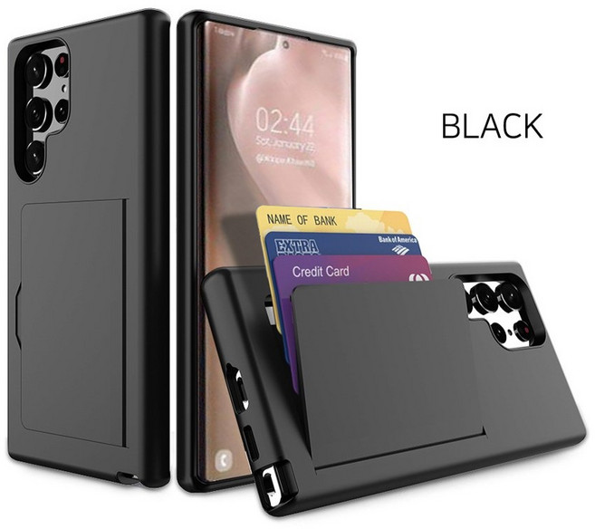 [갤럭시A시리즈] 아트픽 심플 오픈 카드 수납 범퍼 케이스