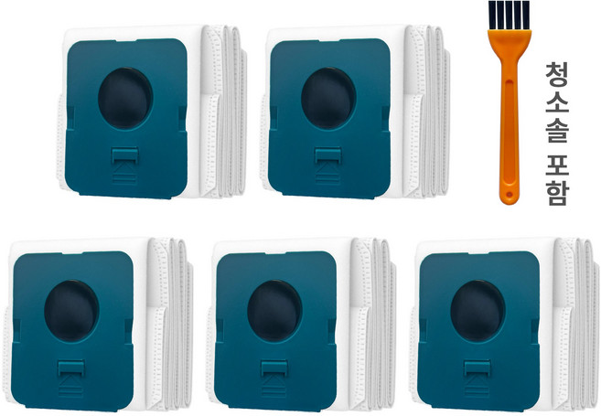 [호환] 삼성 비스포크 제트 청소기 210W 먼지봉투 VS20A957E3W VCA-SAE95 VCA-ADB95A, 5개