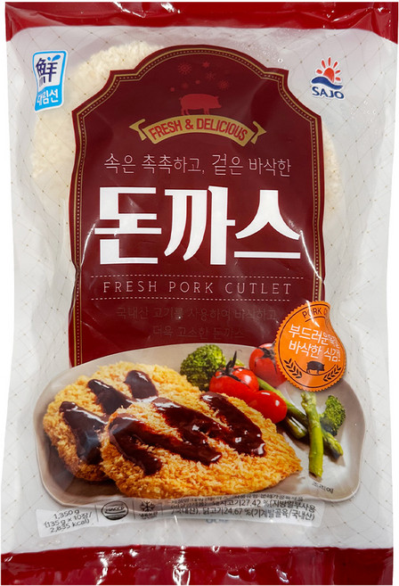 대림 돈까스 1.35kg, 1개