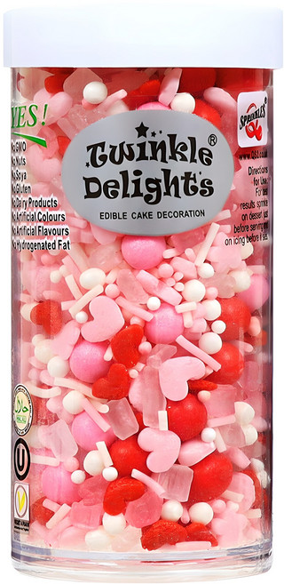 트윙클딜라이트 핑크 심포니 스프링클, 80g, 1개