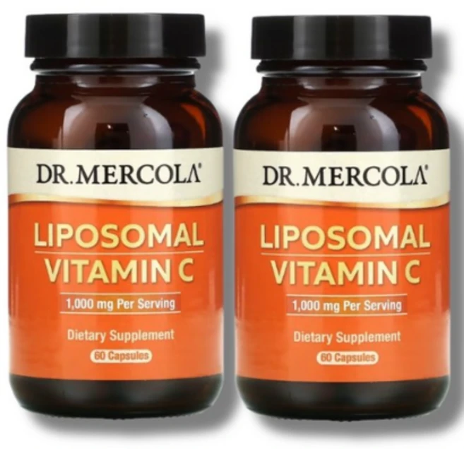 (2병 닥터머콜라 리포솜 글루텐프리 비타민C 1000mg 60캡슐 2팩, 60정, 2개 - 쿠팡