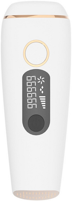남성용 레이저 무통증 셀프 대용량 브라질리언, IPL, T6S 화이트+골드 일본 규격
