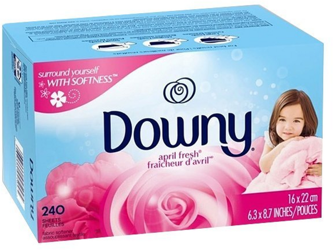 다우니 건조기 드라이시트 에이프릴후레쉬 240매, 1개, 1매