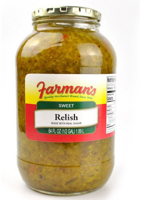 사은품(실내화) 증정 + 코스트코 파멘스 스위트 피클 렐리쉬 1.89L 대용량, 1개