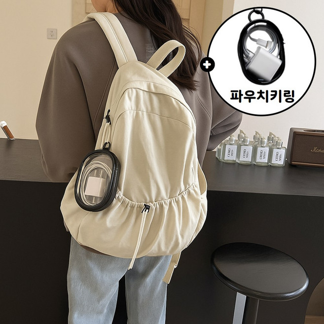 솔렌 초경량 나일론 여성 백팩