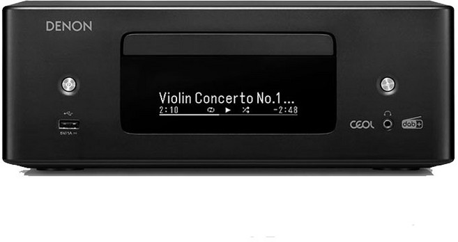 데논(DENON) RCD-N12 네트워크 CD리시버(블랙), 단품