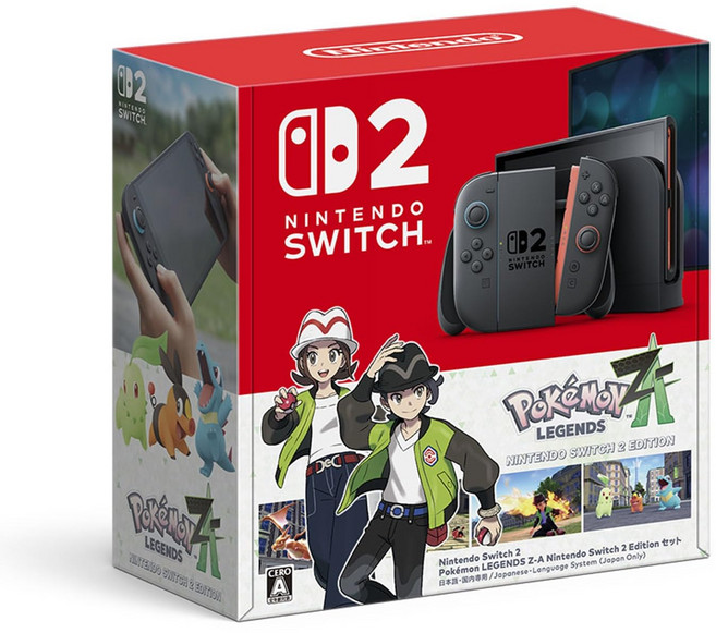 Nintendo Switch 2 일본버전 포켓몬 LEGENDS Z-A 2 Edition 세트