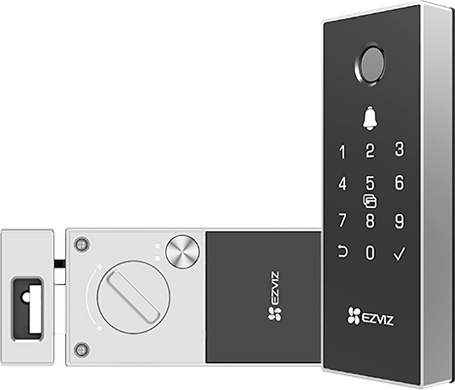 이지비즈 DL03 Pro 지문인식 스마트 원격제어 도어락, 고객직접설치, CS-DL03 Pro