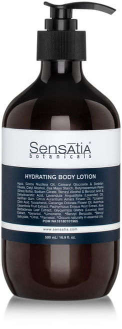 Sensatia Botanicals Body Lotion 센사티아 바디로션 500ml 5종, Hydrating, 1개