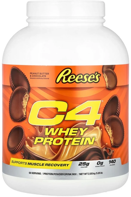 C4 / 셀루코어 Cellucor C4® 유청 단백질 REASe's 땅콩 버터 및 초콜릿 2.65kg5.85lbs123577원산지:기타, C4 / 셀루코어 Cellucor, C4® 유청 단백, 1, 2.65kg - 쿠팡