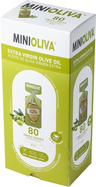미니 올리바 엑스트라 버진 올리브오일 8ml x 80개입 [원산지:스페인]