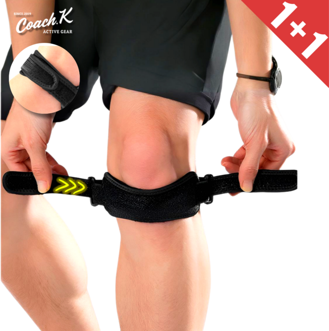 코치케이 2P 슬개골 슬개건 러닝 등산 농구 자전거 스포츠 무릎 보호대 홈쇼핑 추천 상품, 2개