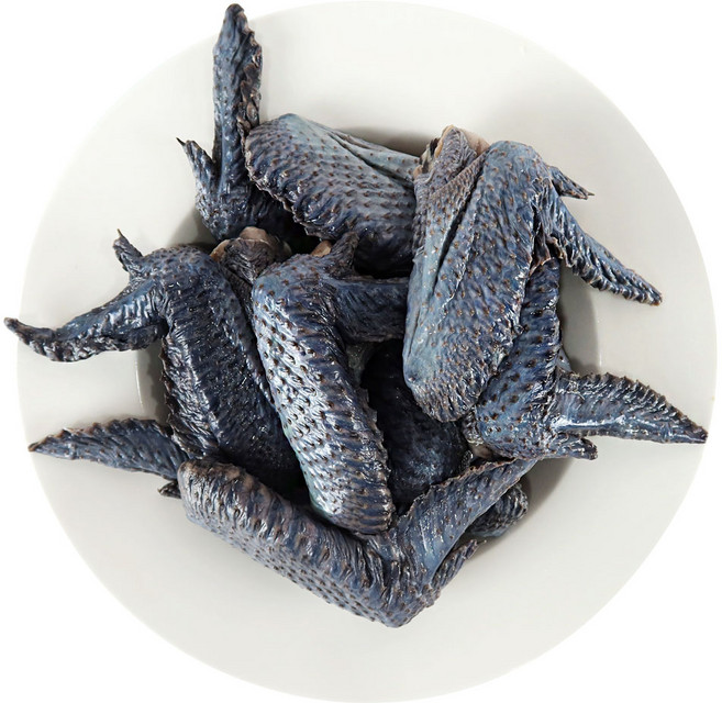 (배터짐) 국내산 토종 오골계날개 닭날개 (일요일&당일발송), 3개, 1kg