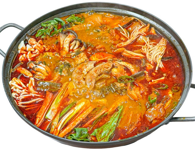 압도적인 푸짐함! 얼큰 소곱창전골, 2개, 1kg