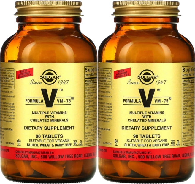 솔가 포뮬러 VM-75 멀티비타민, 2개, 90정