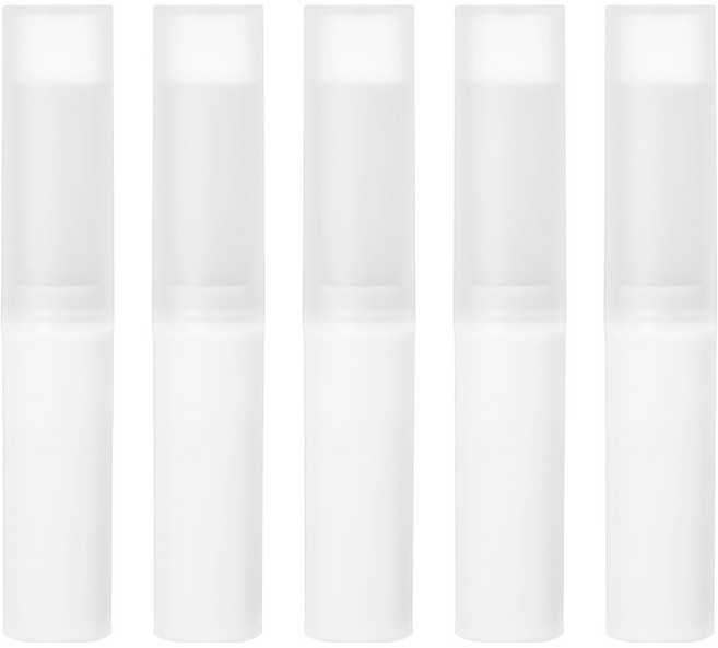 닥터보틀 화장품용기 립밤용기 슬림립밤용기스틱형3g 화이트, 5개, 5개