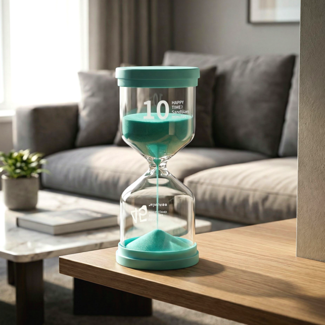 바이아 모래시계 타이머, 10분 그린