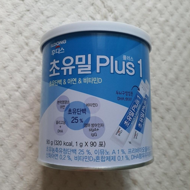 일동후디스 초유밀플러스 스틱분유 1단계, 초유밀, 90g, 3개