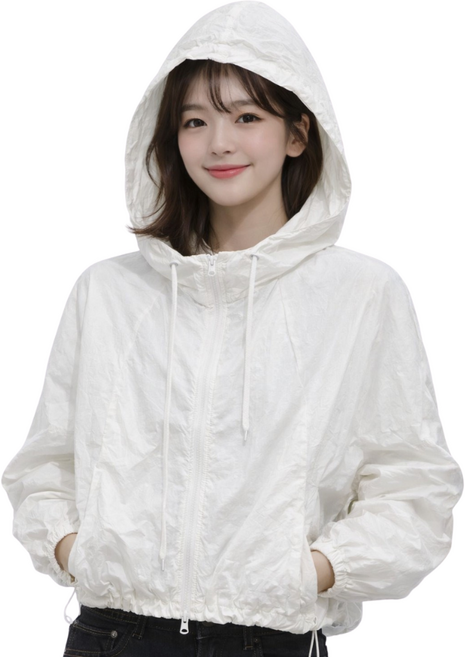 모노위브 여자 여성 간절기 경량 바람막이 점퍼