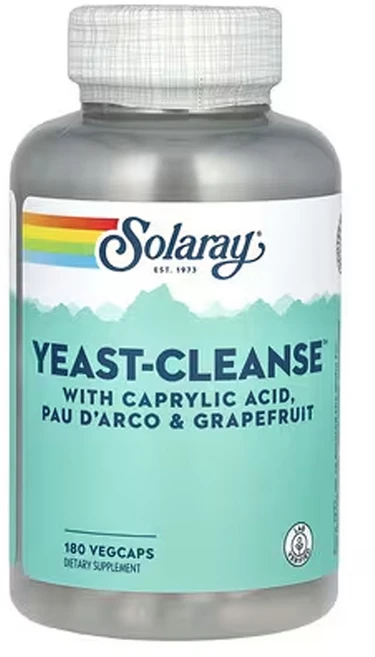 솔라레이 Yeast-Cleanse 180베지캡슐, 1개, 180정 - 쿠팡