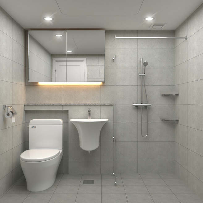 화장실리모델링 욕실리모델링 패키지 욕조/파티션 선택가능, 상세 페이지 참조, 1개