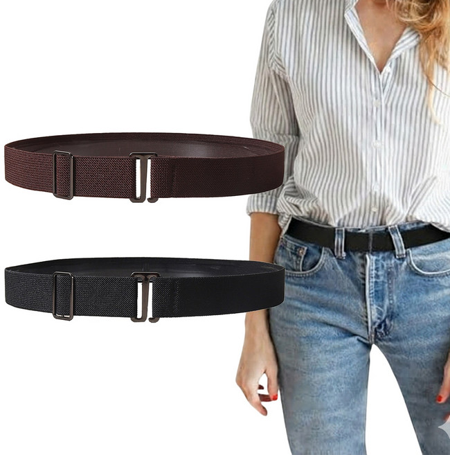 버클없는 프리벨트 1+1 티안나는 밴딩 허리띠 스판고무줄 청바지패션