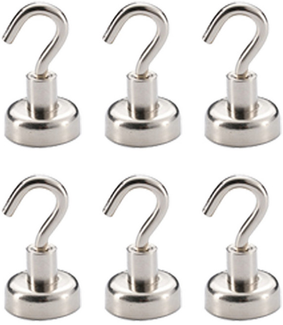 로지 초강력 네오디움 자석걸이, 초강력 네오디움 자석걸이 20mm (6개입)