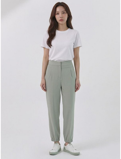 샤트렌 배기팬츠 라이트카키 HCCMPT207