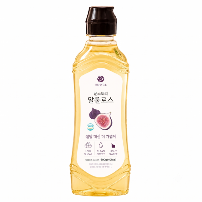 [저칼로리 단맛]쭌스토리 저당 알룰로스, 500g, 1개