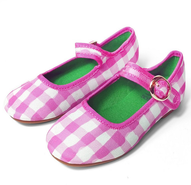 여아체크구두 봄신상 말랑슈즈 가벼운 맘앤키즈