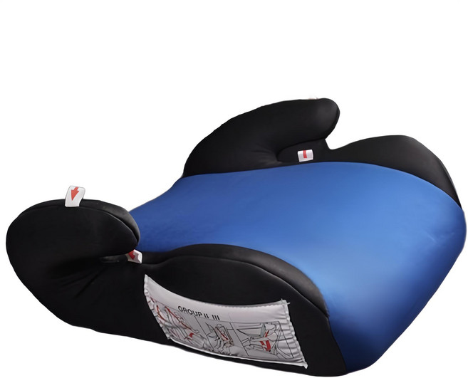 黑皮購 兒童汽車安全座椅 適用3-12歲 藍色 HDPE材質