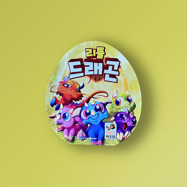 행복한바오밥 리틀 드래곤 보드게임 246525, 혼합색상, 1세트