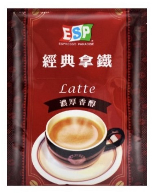 ESP 經典拿鐵 3合1咖啡 20g(10入), 1個, 三合一(有糖)20gx10包(袋裝)
