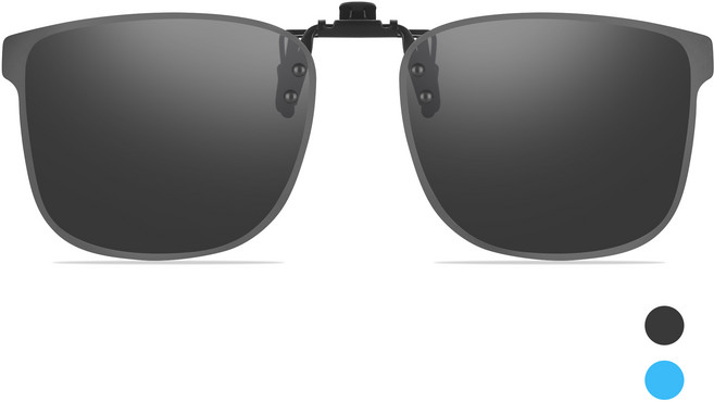 Duduma 편광클립선글라스 탈부착선글라스 남성 여성 UV400 플립업 터널 운전 선글라스