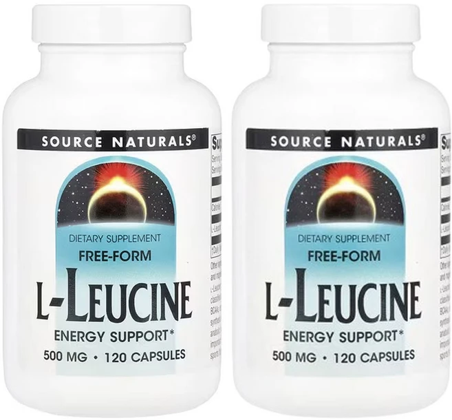 Source Naturals 소스내추럴스 엘 류신 500mg 캡슐, 120정, 2개 - 쿠팡